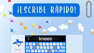 Sky Chase ✈️ Juego de Inglés y Mecanografía Online screenshot 5