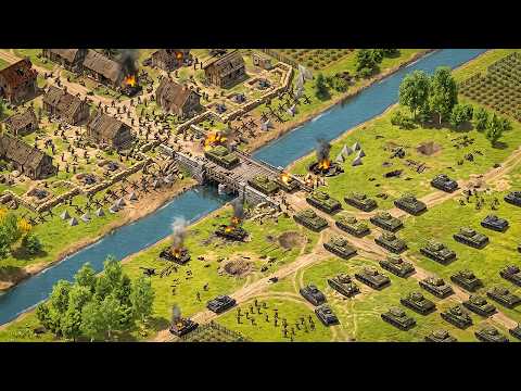 This MASSIVE SCALE Old School WW2 RTS Brings Back Memories