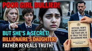 They Bullied the “Poor” Girl—Then Her Billionaire Father Revealed Her Secret Identity
