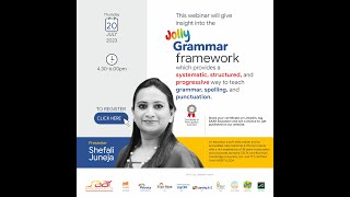 Professional Development Session: A walkthrough of the Jolly Grammar Programme screenshot 3