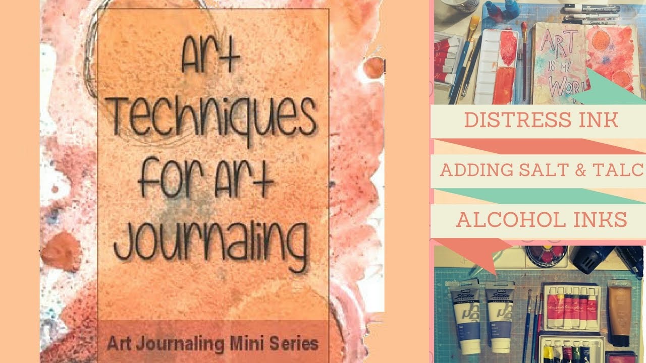 Art Techniques for Art Journaling YouTube