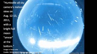 Meteor showers in July and August 2012