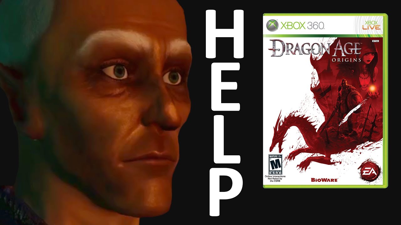 LET'S PLAY, Dragon Age: Origins - BLIND!