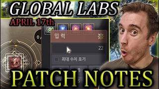 AoS & PvP Balance Announcement, Stage 21+ AoB and QOL Updates | BDO Glabs Patch