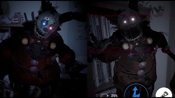 Fnaf ar: Clown Springtrap with 8-bit Baby cpu