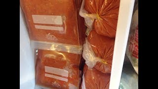 Pasta Sauce (Large Freezer Batch)