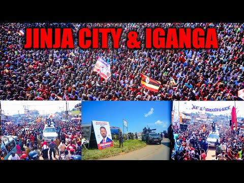 LIVE H E Bobi Wine Heads To JINJA CITY IGANGA Its Already Massive Day 50