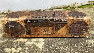 Restoration 1951s Sanyo Sound System and Speakers