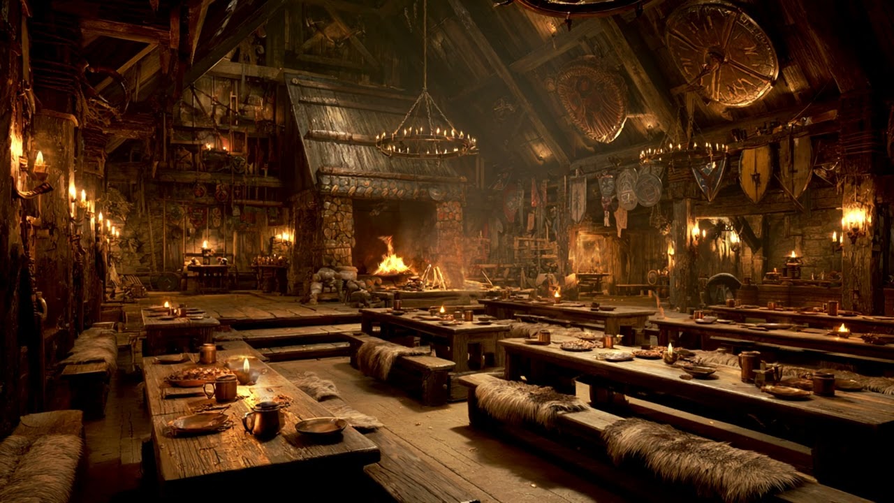 Viking Tavern Music | "Mead Hall of the North" | Ambience for D&D, TTRPG, and Fantasy