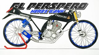 Drawing a Herex motorbike || How to draw a Herex GL Prospero motorbike | How to draw a Herex drag...