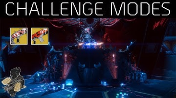 Destiny | Wrath of the Machine | All Challenge Modes | Vosik & Aksis