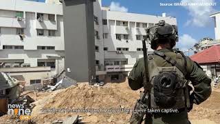 Israeli army says weapons found at Gaza's Al Shifa Hospital | News9 #alshifa