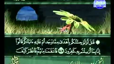 القرآن الكريم - الجزء الخامس والعشرون - تلاوة سعد الغامدي - 25