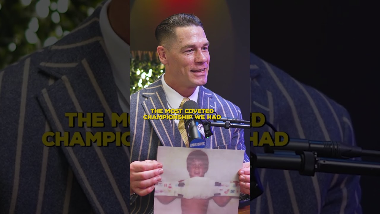 John Cena On That Iconic Photo Of Him As A Kid