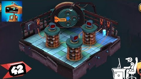 Tiny robots Recharged | level 42 | gameplay walkthrough