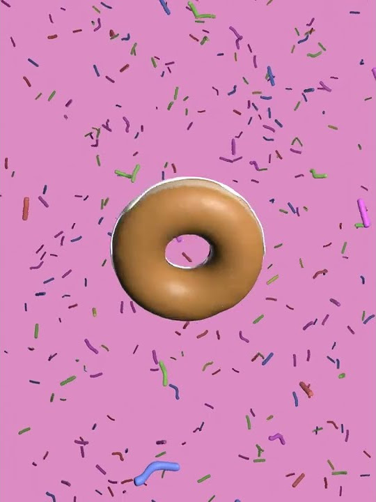 Blender doughnut render v2 youtube