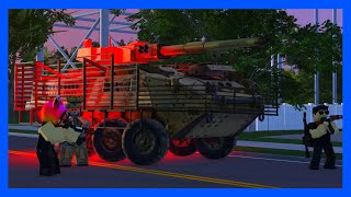 MILITARY CALLED AT THE WATERPARK! *STOLEN TANK* Southwest Florida Beta Roleplay