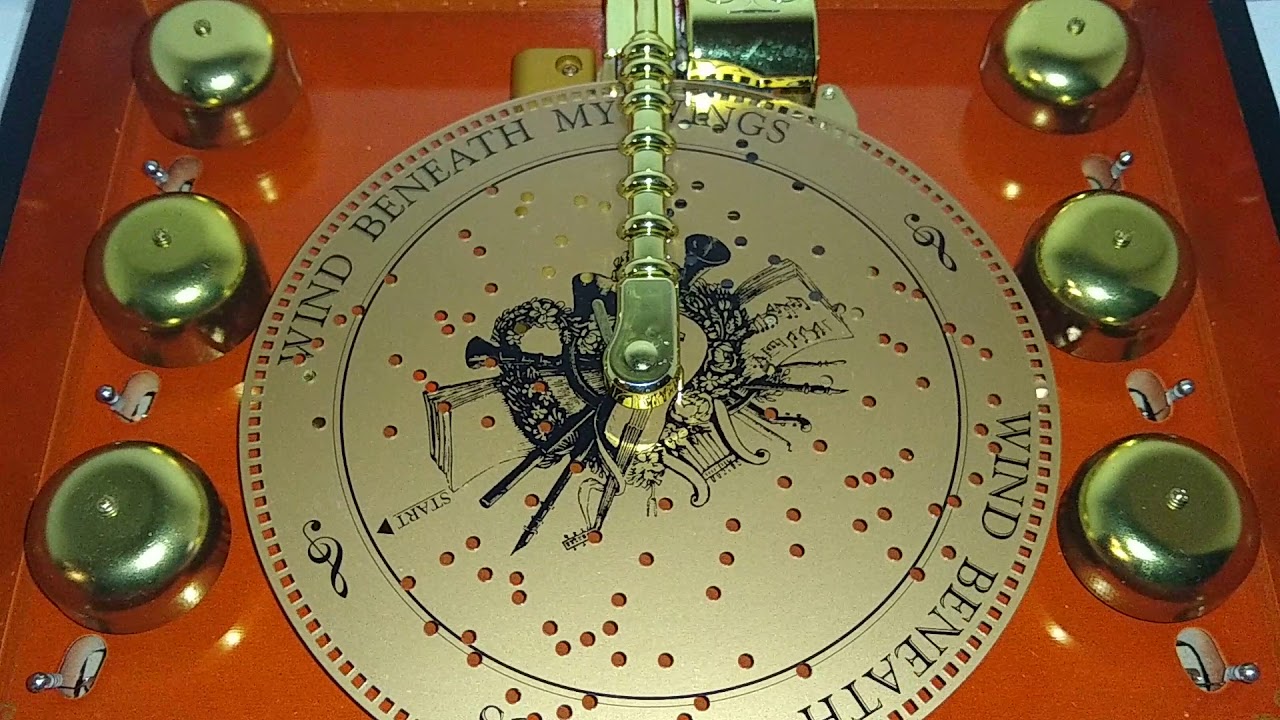 Wind beneath my wings music box YouTube