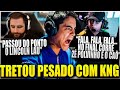 Fnx e kng tretaram de novo e o clima esquentou fallen coldzera e boltz reagiram