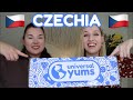 TASTING CZECH SNACKS 😋 | Universal Yums | Super Yum Box | September 2023 | Czechia