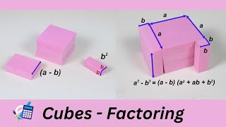 Cubes - Factoring | ThinkTac | DIY Maths