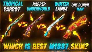 WHICH IS BEST M1887 SKIN ? || FREE FIRE