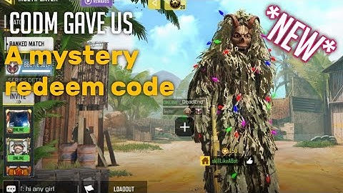 *new* codm finally gave us 2nd anniversary redeem code for a mystery reward ......