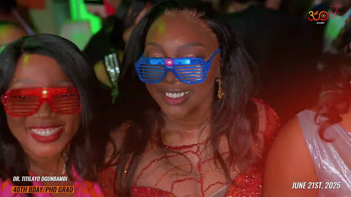 Celebrating 40 Fabulous Years: Birthday Bash Meets PhD Triumph! 🎉🎓| DR TITILAYO OGUNBAMBI