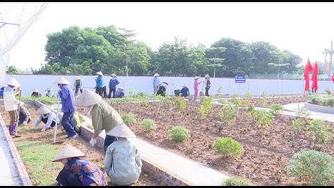 Khu 3 xã Dân Quyền đảm bảo tiêu chí về môi trường xây dựng NTM kiểu mẫu