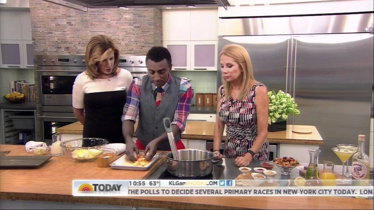 Chef Marcus cooks with Hoda and Kathie Lee - YouTube