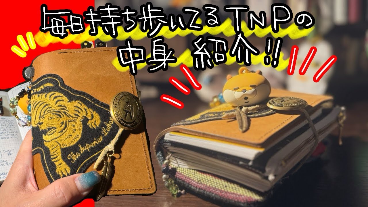 〖トラベラーズノート〗毎日持ち歩いているTNPの中身をご紹介します