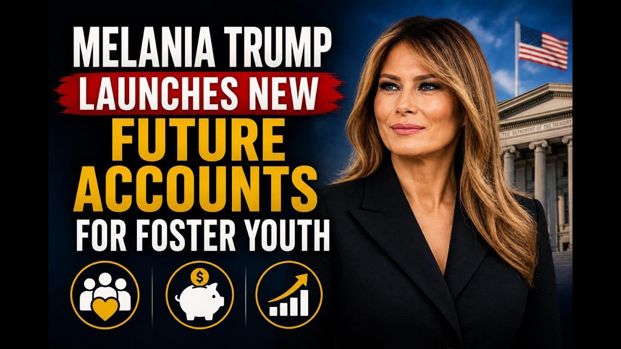 Melania Trump Launches New Financial Program for Foster Youth