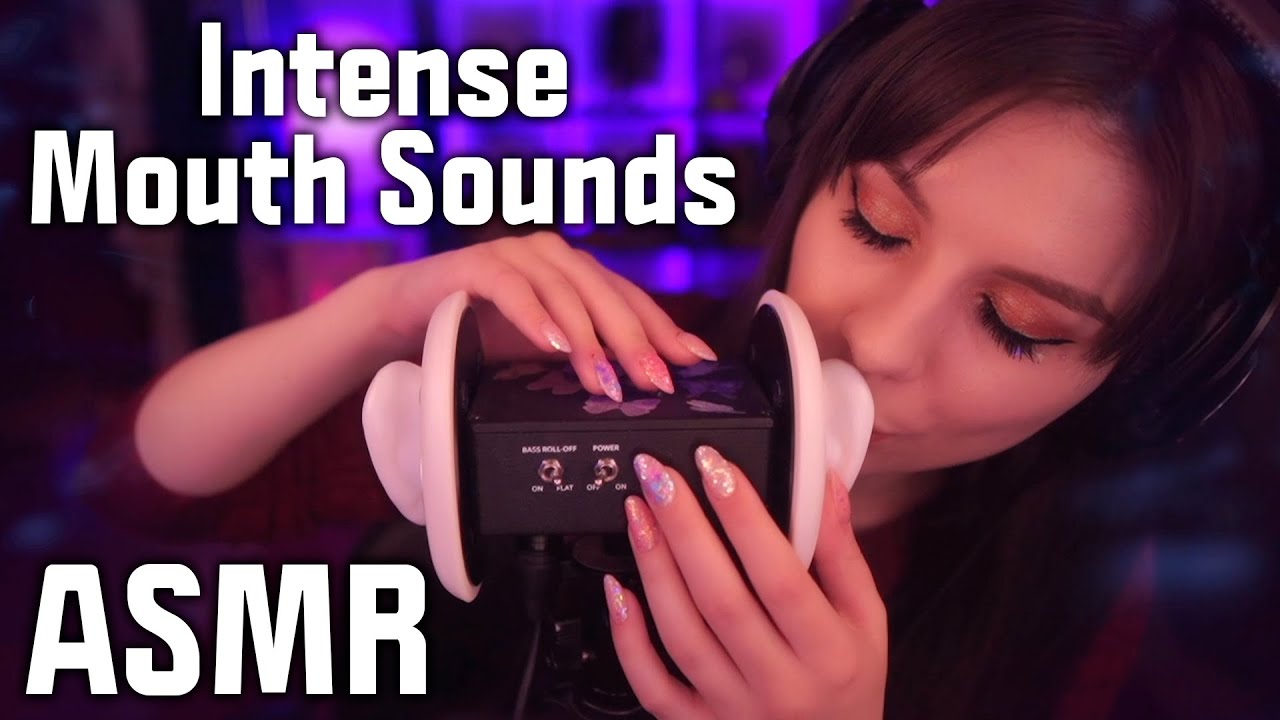 Asmr Intense Mouth Sounds 3dio 💎 No Talking Youtube