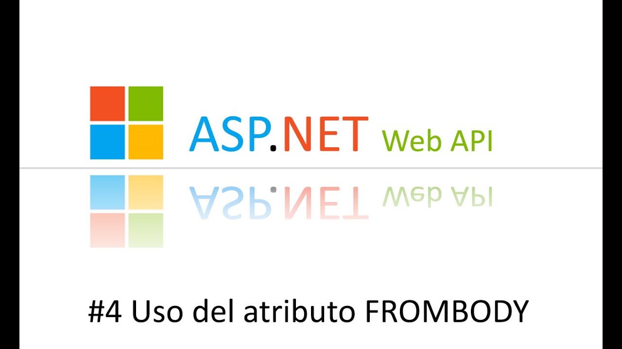 frombody and fromuri attributes in web api Images... Asp.Net Web API #4 atributo FROMBODY - YouTube