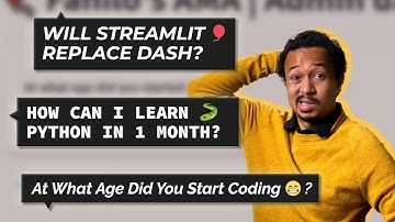 Streamlit Pro answers YOUR questions & messages • 1k AMA