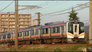 E129系B2編成信越本線上り快速直江津行き3374M【4K】