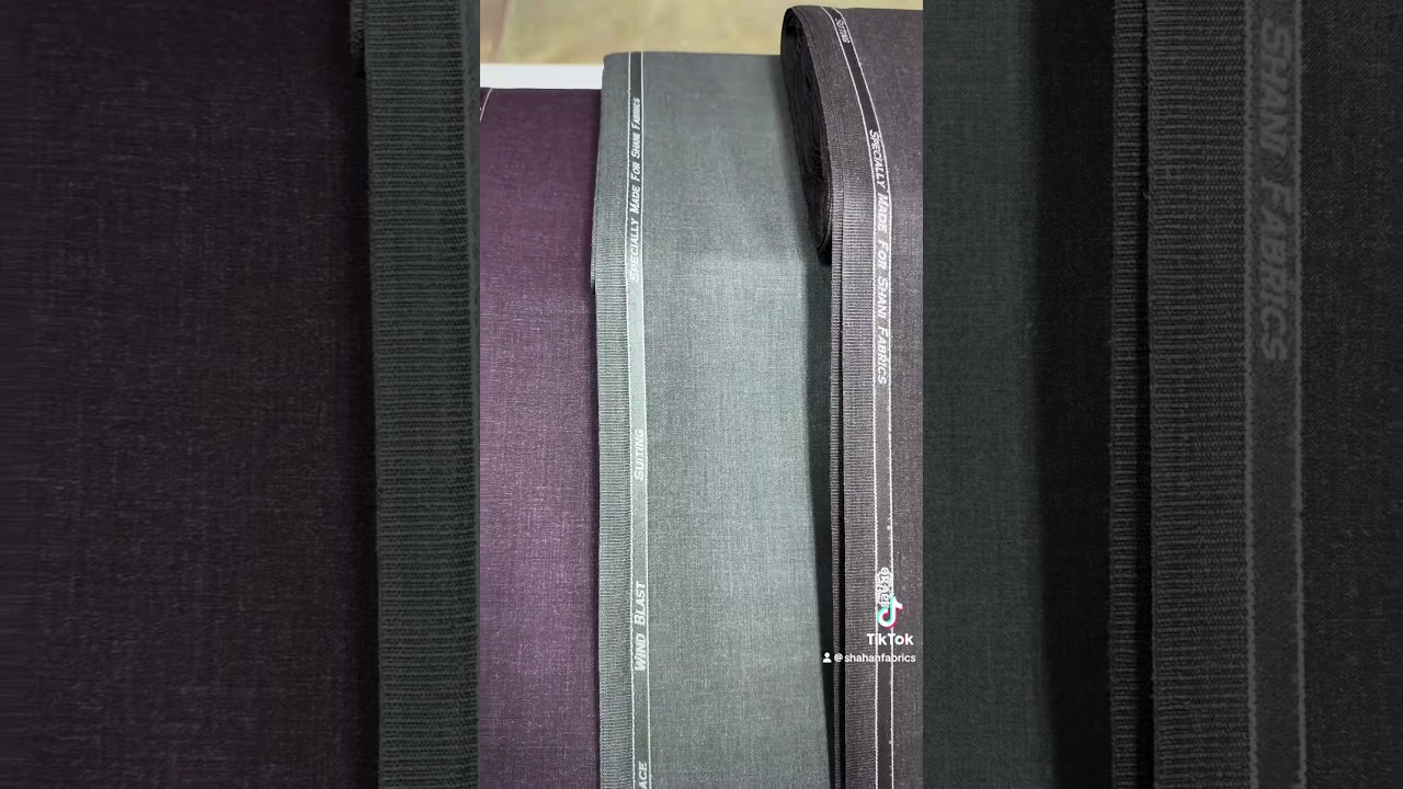 Wind Blast Suiting By Grace Soft n Shiny wool Touch Wash n Wear For Mid Season 