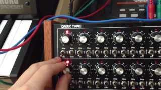 Korg MS-20 mini + Doepfer Dark Time Ring Modulation with separated sequences