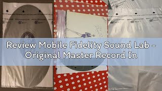 Review Mobile Fidelity Sound Lab - Original Master Record Inner Sleeves (50pk) - MOFI MFSL