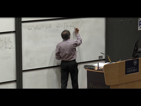 Differential Equations 1: Oxford Mathematics 2nd Year Student Lecture