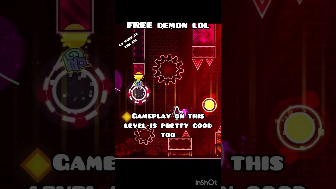 An Absolutely FREE Demon Geometrydash Gd Shorts