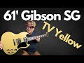 Gibson sg standard 61 custom color tv yellow review
