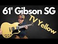 Gibson SG Standard 61 Custom Color TV Yellow Review Gibson SG Standard 61 Custom Color TV Yellow Review