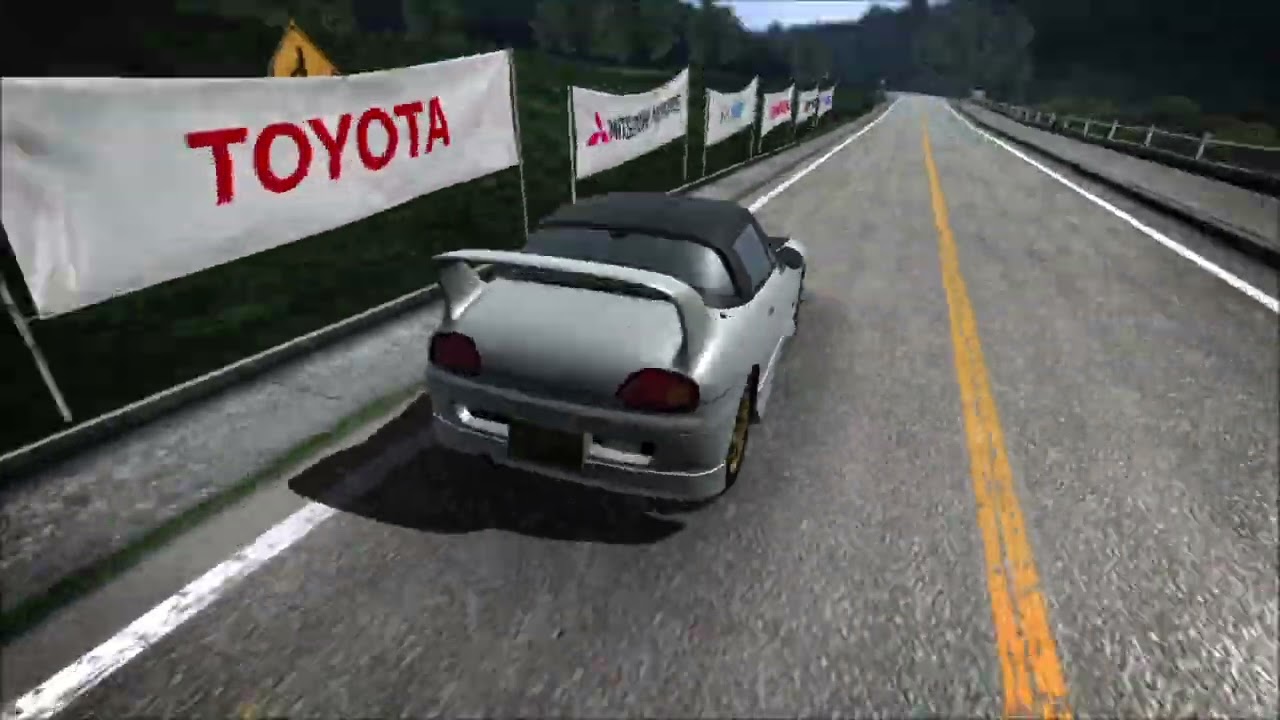 頭文字Dエクストリームステージ 赤城 下り カプチーノ - YouTube