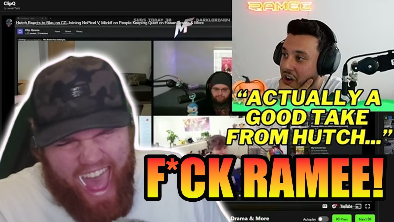 Хатч отреагировал на то, что Рэми его раскритиковал за то, что он наконец-то сделал хороший дубль...