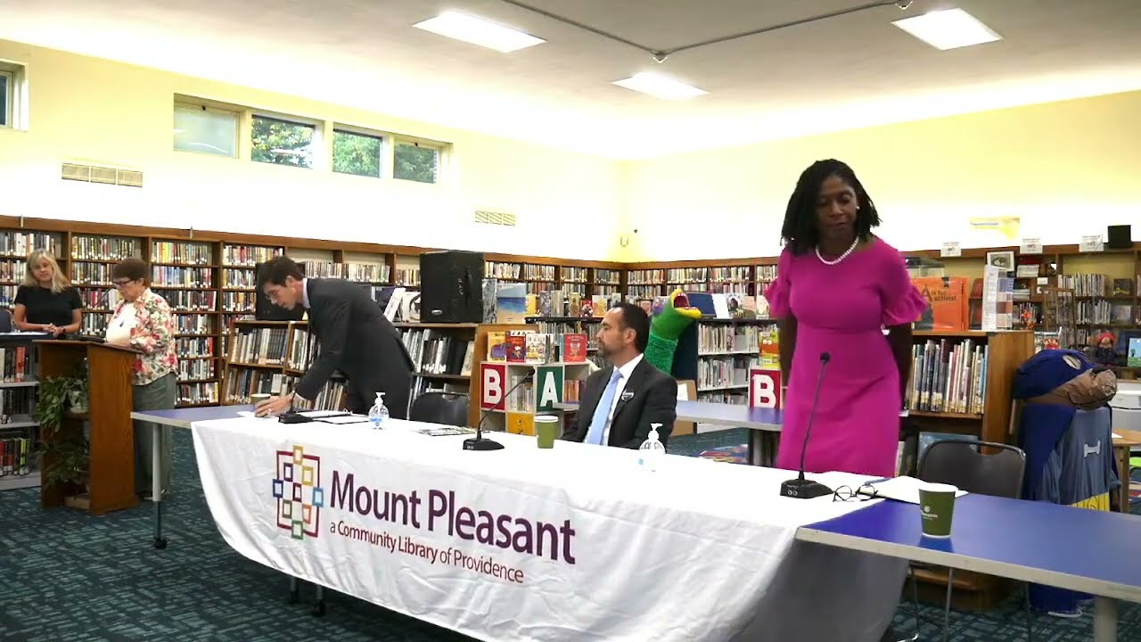 Providence Mayoral Debate @ Mount Pleasant Library 8/25/22, 7pm