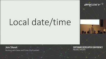 Jon Skeet - Working with Dates and Times It
