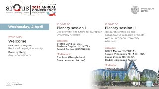 2025 Arqus Annual Conference | 2 April