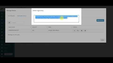 Extract key from KHIKA OSSEC Server