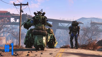 Fallout 4 Automatron DLC - Mechanical Menace Quest Walkthrough (1080 HD 60fps)